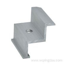 Photovoltaic edge pressing piece Aluminum alloy bracket